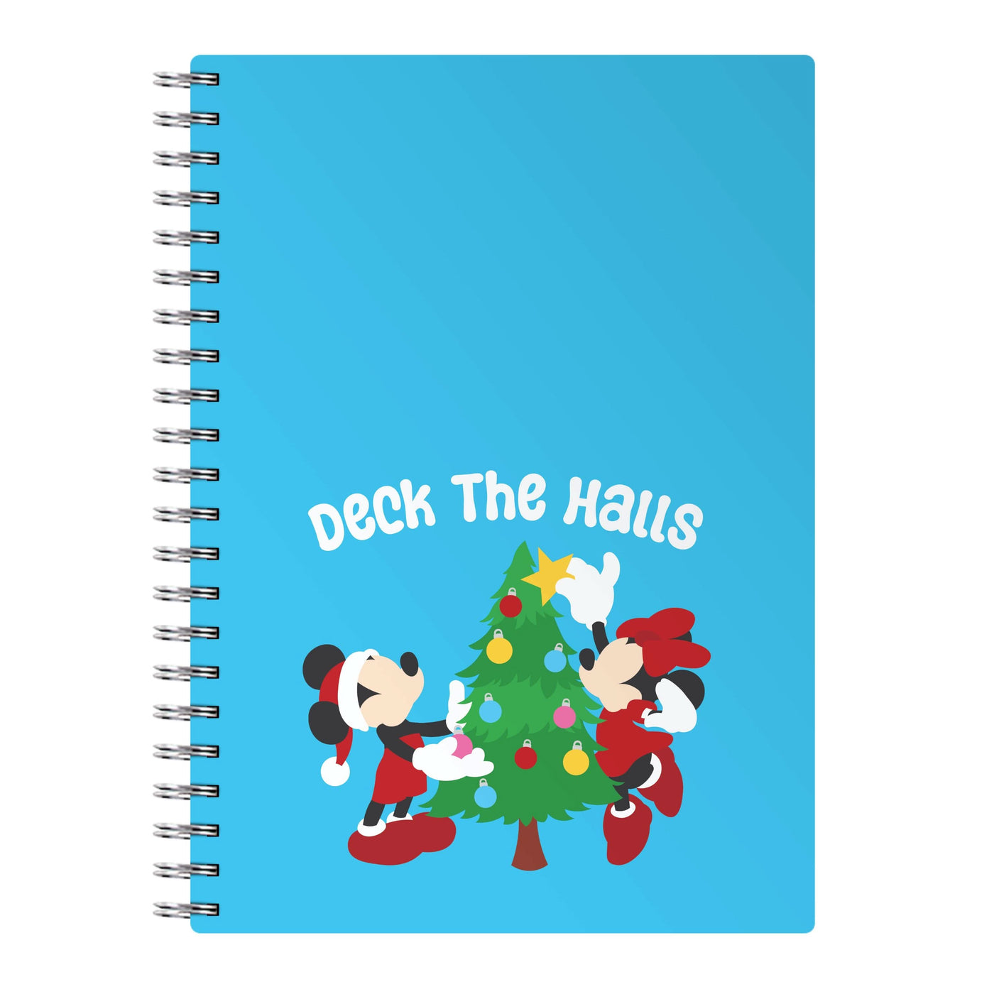 Deck The Halls Notebook