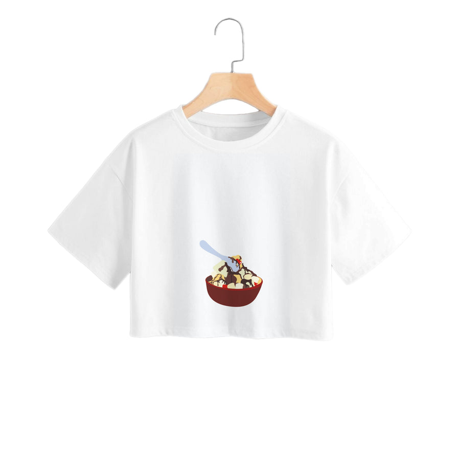 Bowl Of Ice Cream - Home Alone Crop Top