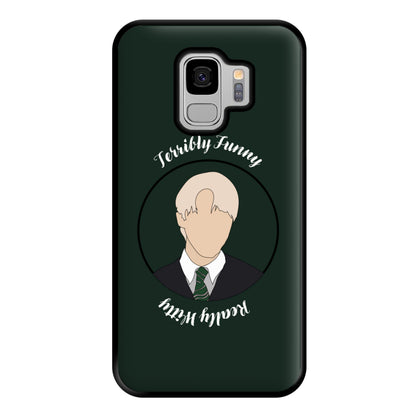 Terribly Funny, Really Witty Draco Malfoy Phone Case