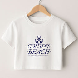 Stripes Cousin Beach Crop Top
