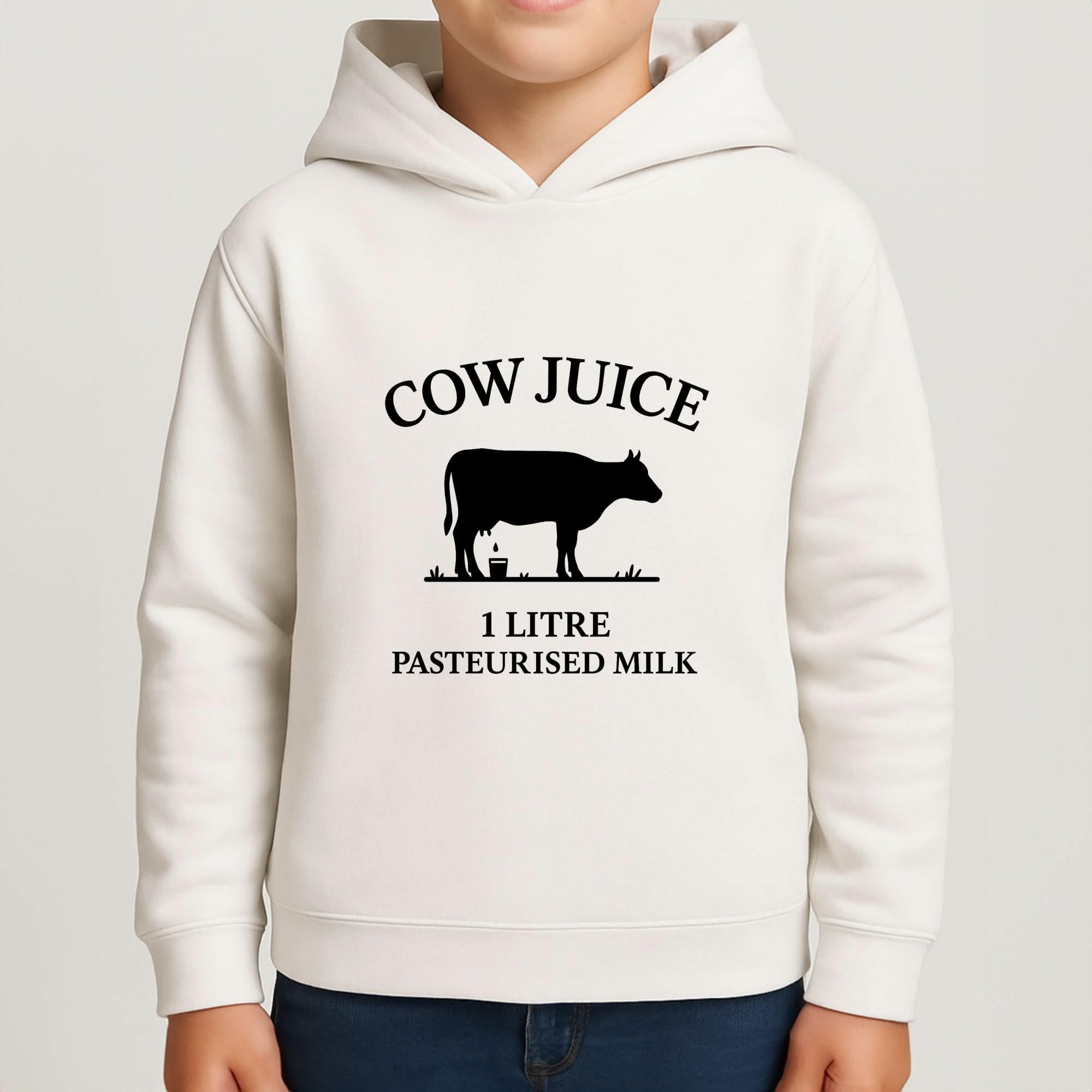 Cow Juice Boys Hoodie