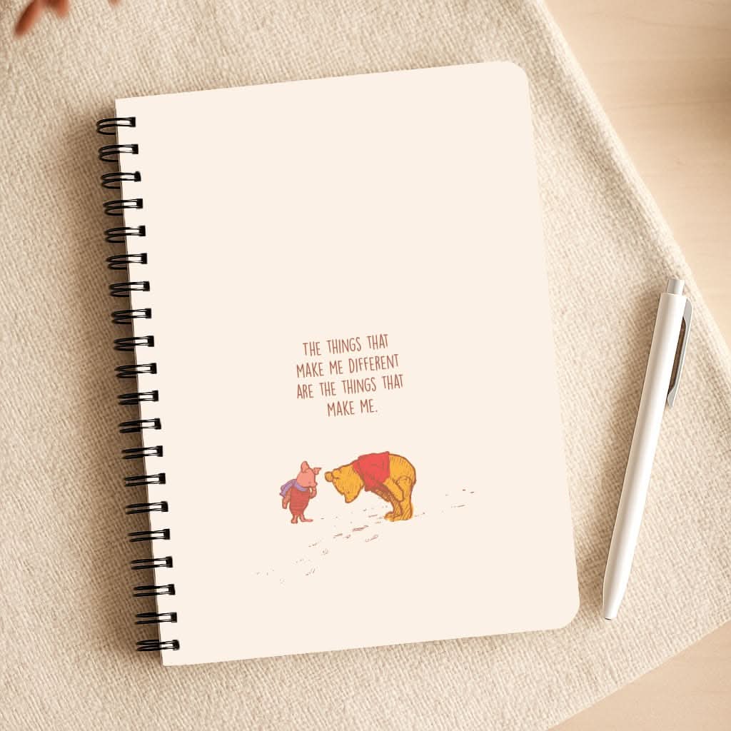 The Things That Make Me Different  Notepad