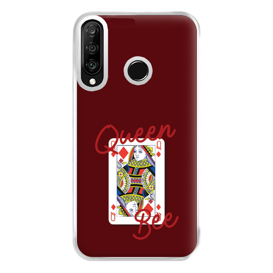 Queen Bee Playing Card Huawei P30 Lite Case