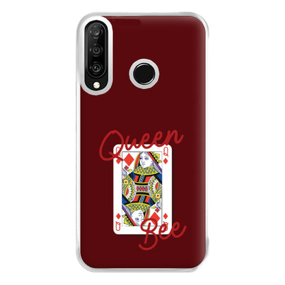 Queen Bee Playing Card Huawei P30 Lite Case