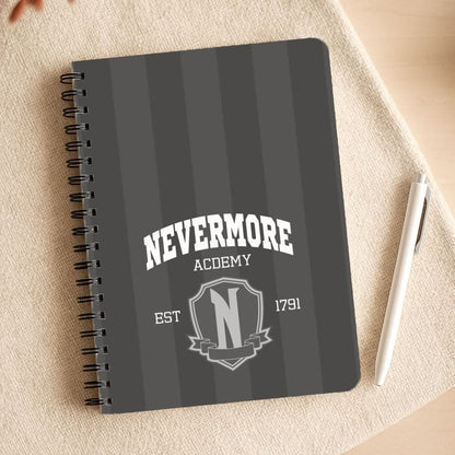 Addams Academy Gray Notepad