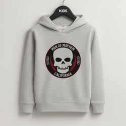 SOA Badge Grey Kids Hoodie