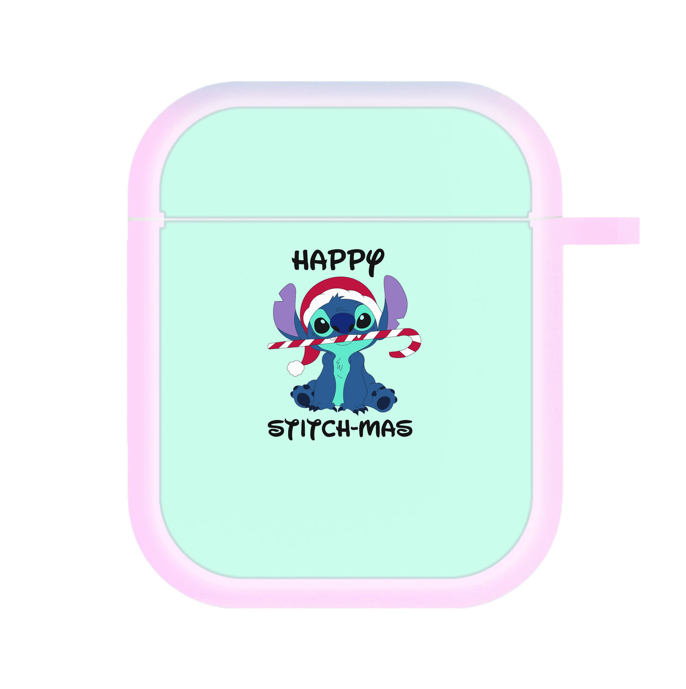 Happy Stitchmas - Christmas AirPods Case