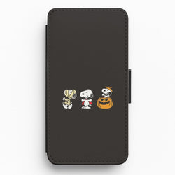 Cartoon Beagle Halloween Costumes Flip / Wallet Phone Case