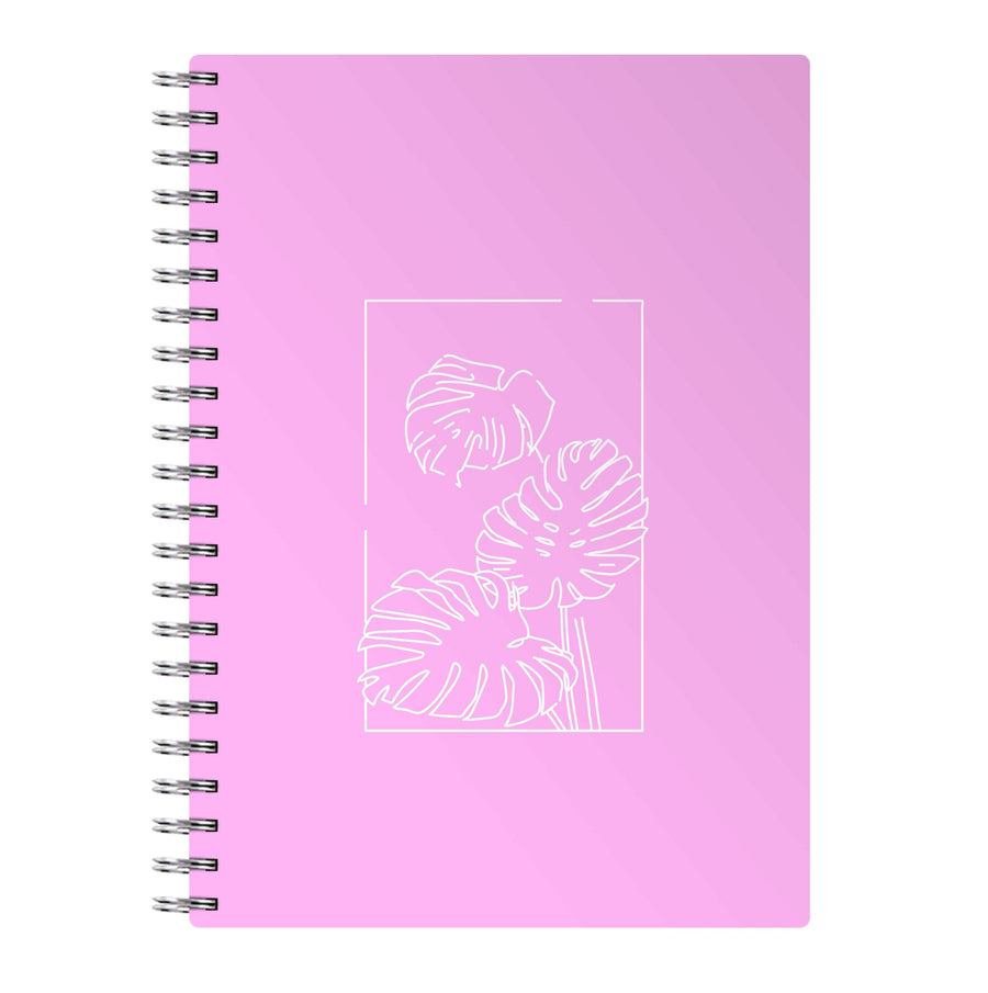 Pink Leaf - Foliage Notebook