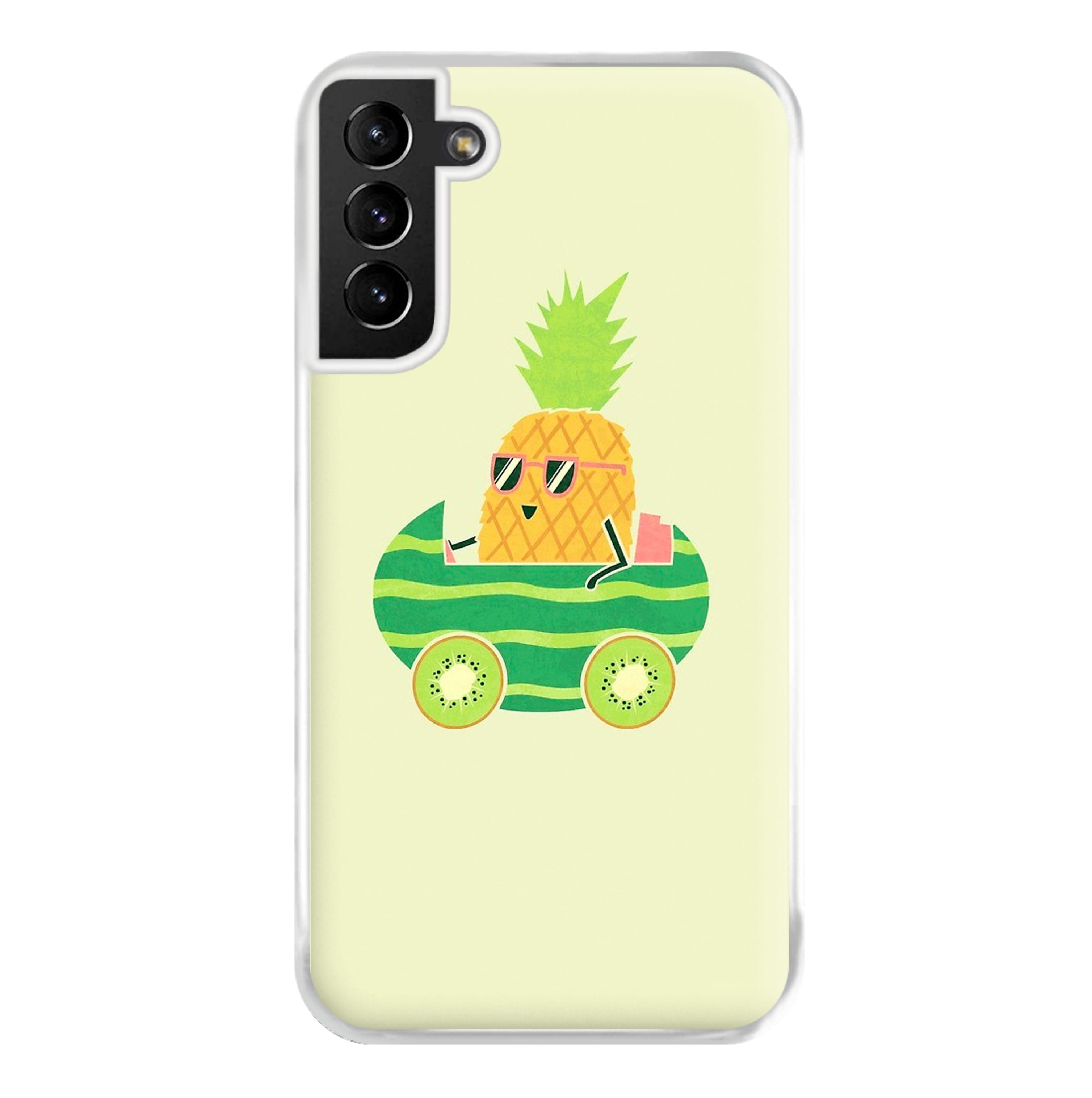 Summer Drive Pineapple Phone Case