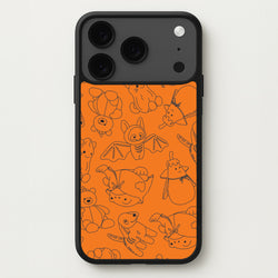 Halloween Plushies Pattern I - Halloween iPhone 17 Pro Max Case