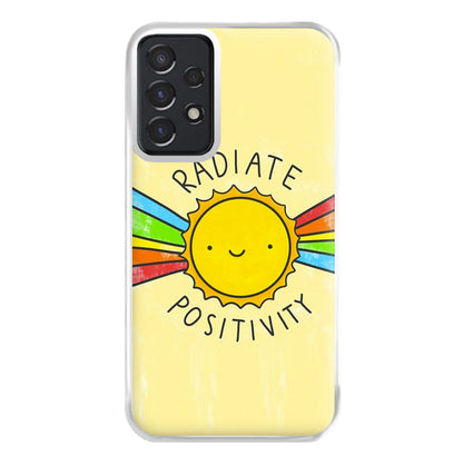 Radiate Positivity Sunshine - Positivity Phone Case