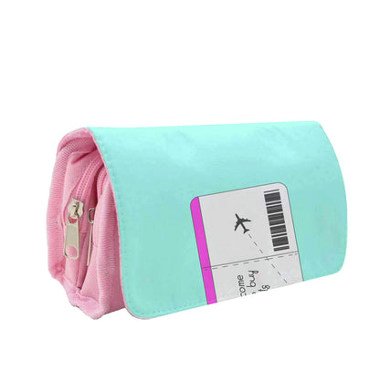 Buy Plane Tickets - Travel Pencil Case