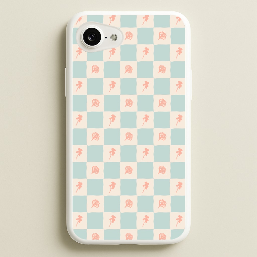 Patchwork Floral Pattern iPhone 16e Case
