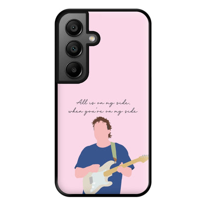 All Is On My Side Pink Galaxy A56 Case
