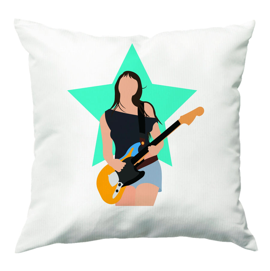 Orange Guitar Cushion