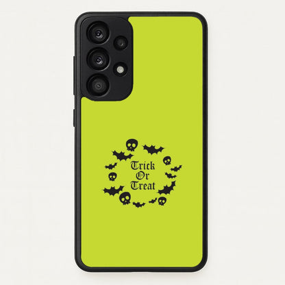Trick Or Treat Wreath Galaxy A33 Case