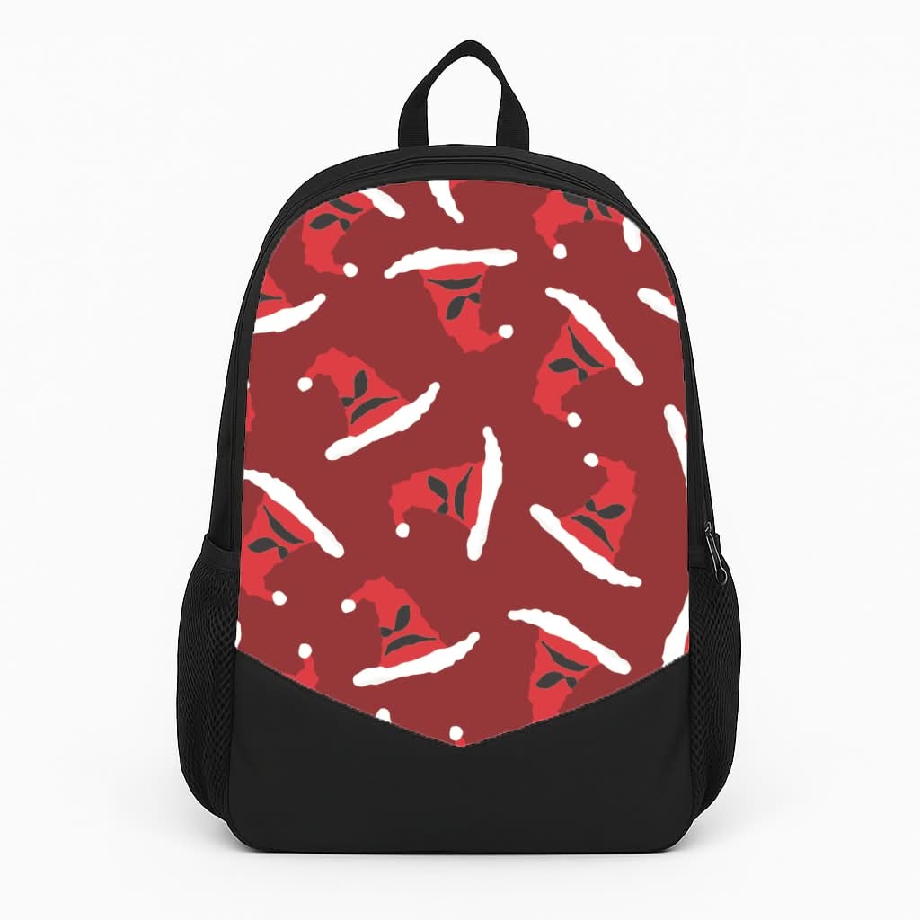 Sorting Christmas Hat Pattern Backpack