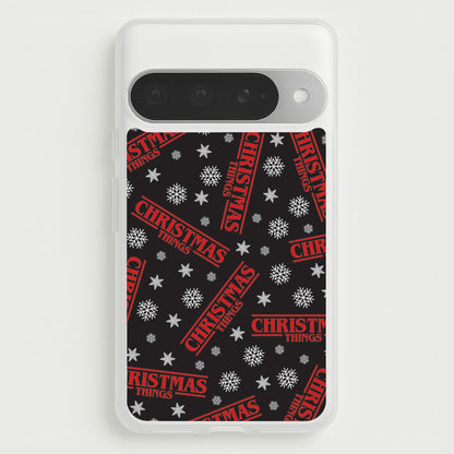 Christmas Things Snowflake Pattern Google Pixel 10 Pro XL Case