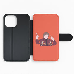 Peace Out Flip Phone Case