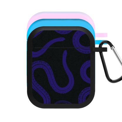 Snakes And Lace Pattern AirPods Case