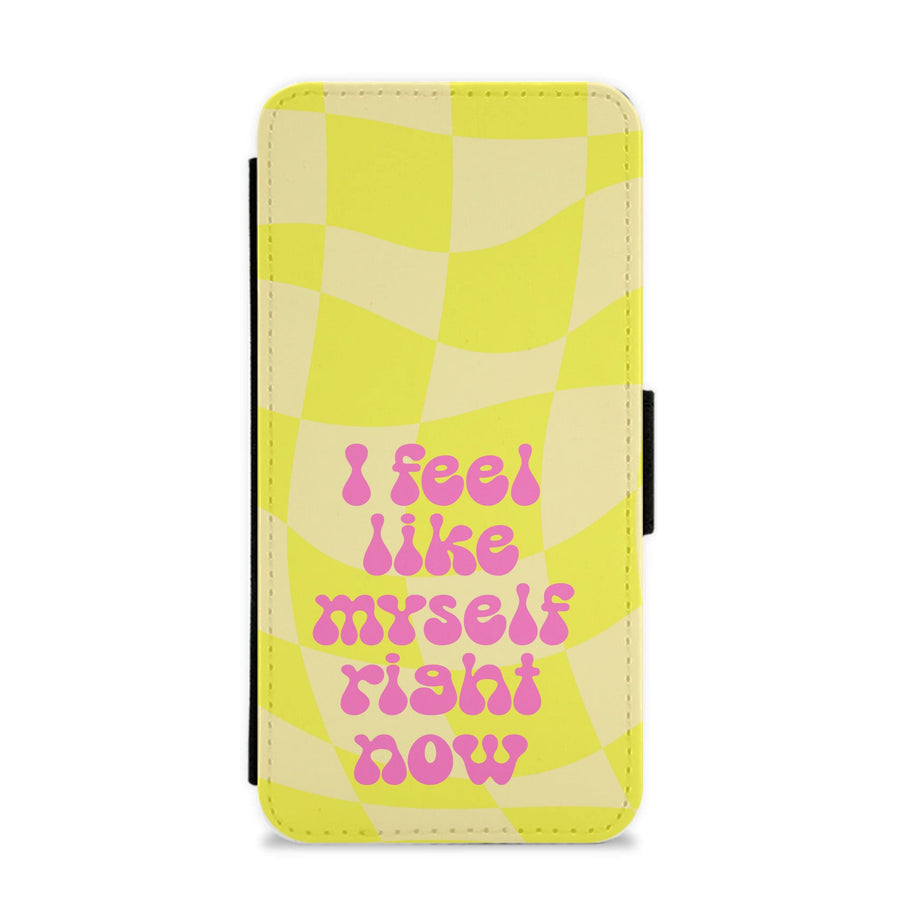 I Feel Like Myself Right Now - Gracie Abrams Flip / Wallet Phone Case