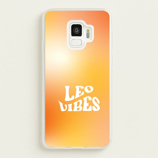 Leo Vibes Gradient Zodiac Galaxy S9 Case