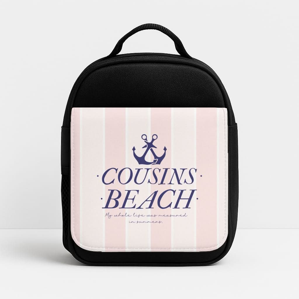 Stripes Cousin Beach Insulated Lunch Bag