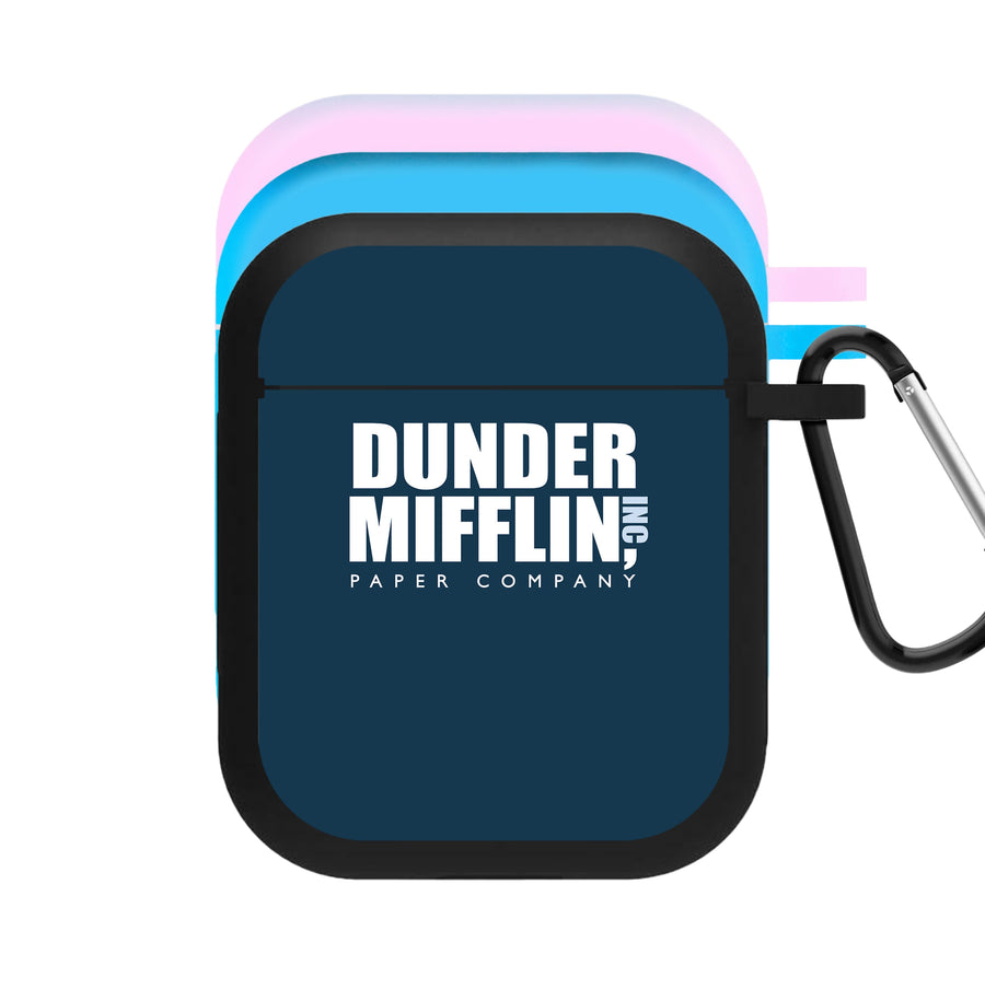 Dunder Mifflin Logo - The Office AirPods Case