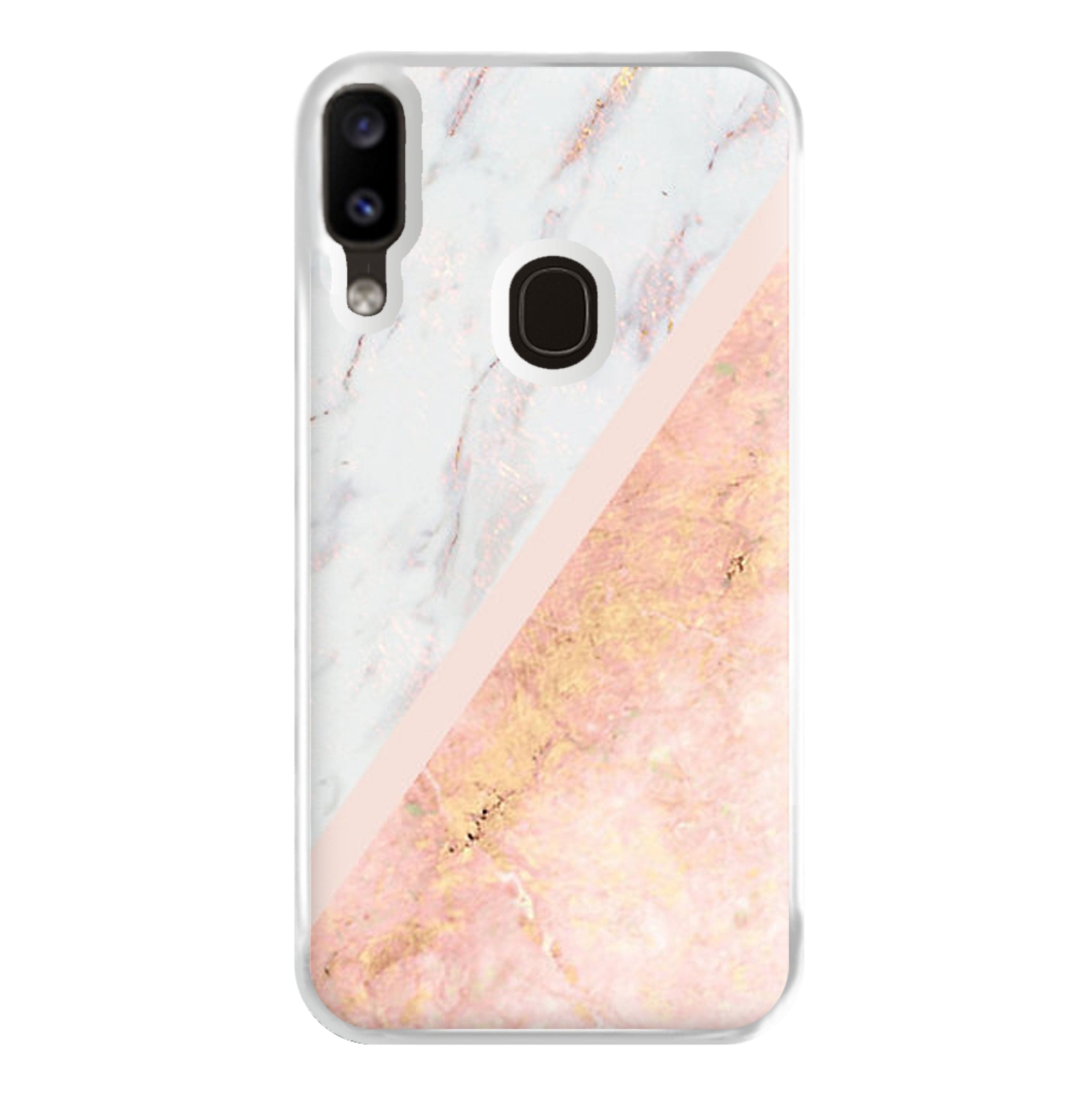 Marble and Rose Gold Phone Case