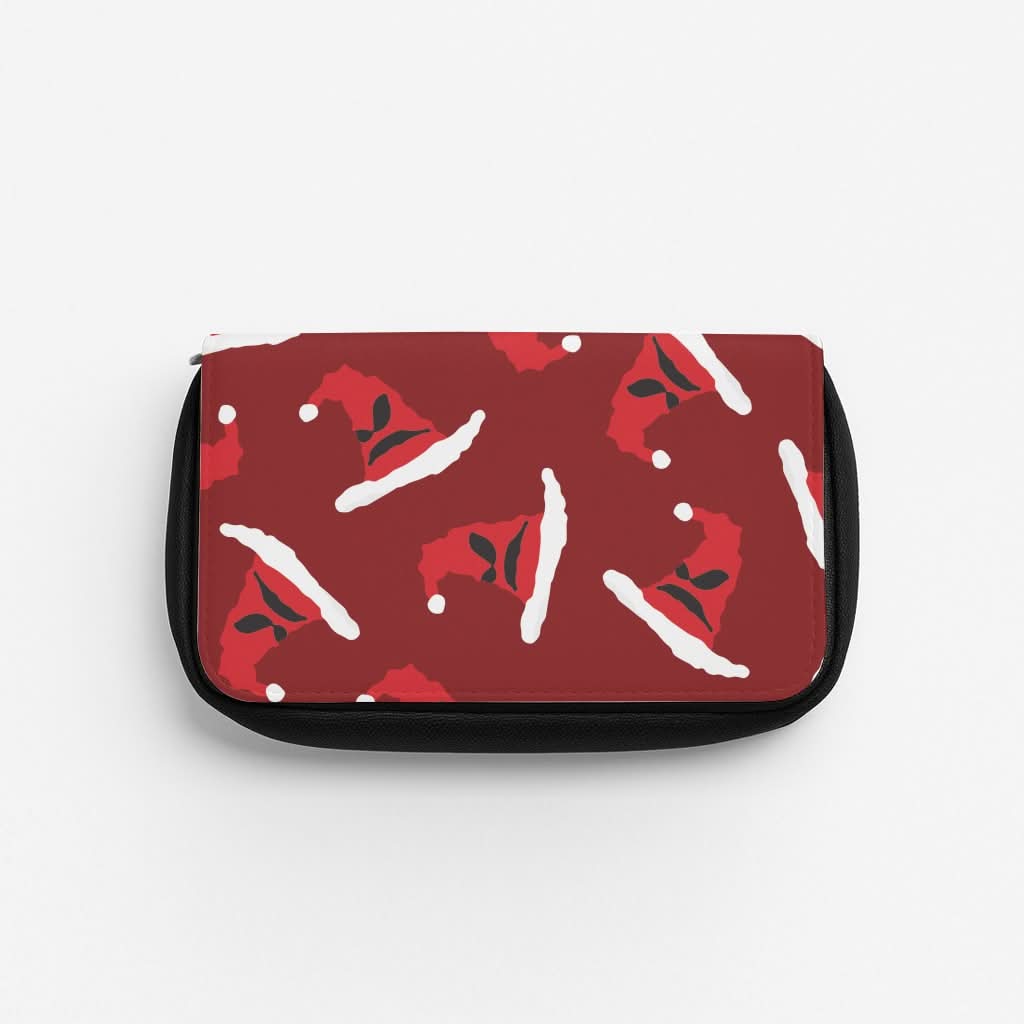 Sorting Christmas Hat Pattern Pencil Case
