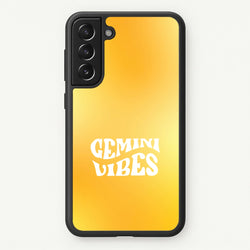 Gemini Vibes Gradient Zodiac Galaxy S22 Case