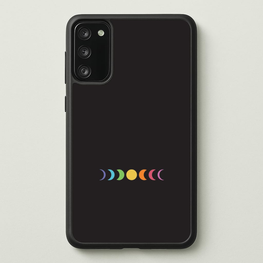 Band Moon Cycle Galaxy A41 Case