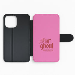 Hot Ghoul Halloween Flip Phone Case