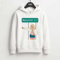 Man Child Miles Kids Hoodie