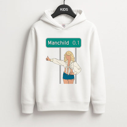 Man Child Miles Kids Hoodie