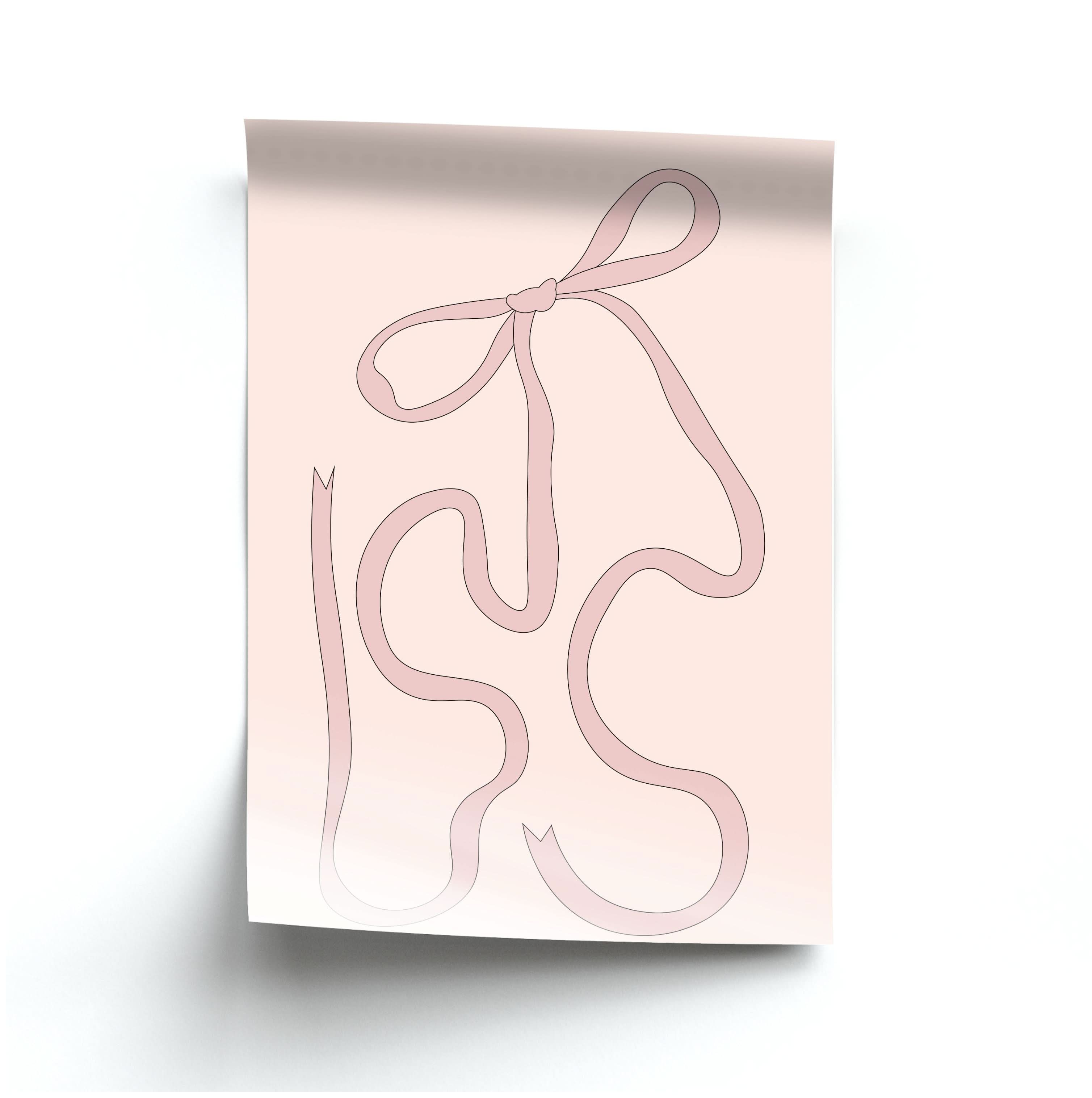 Pink Ribbon Poster