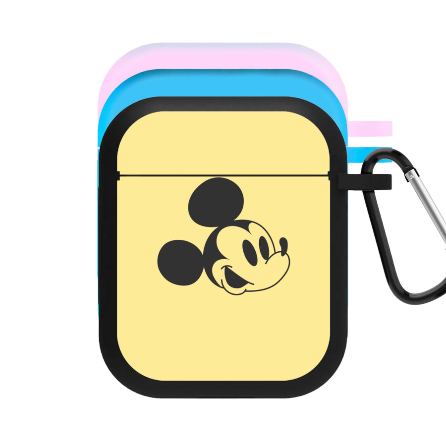 Yellow Mickey  AirPods Case