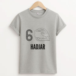 Hadjar Helmet 2026 Unisex Grey T-Shirt