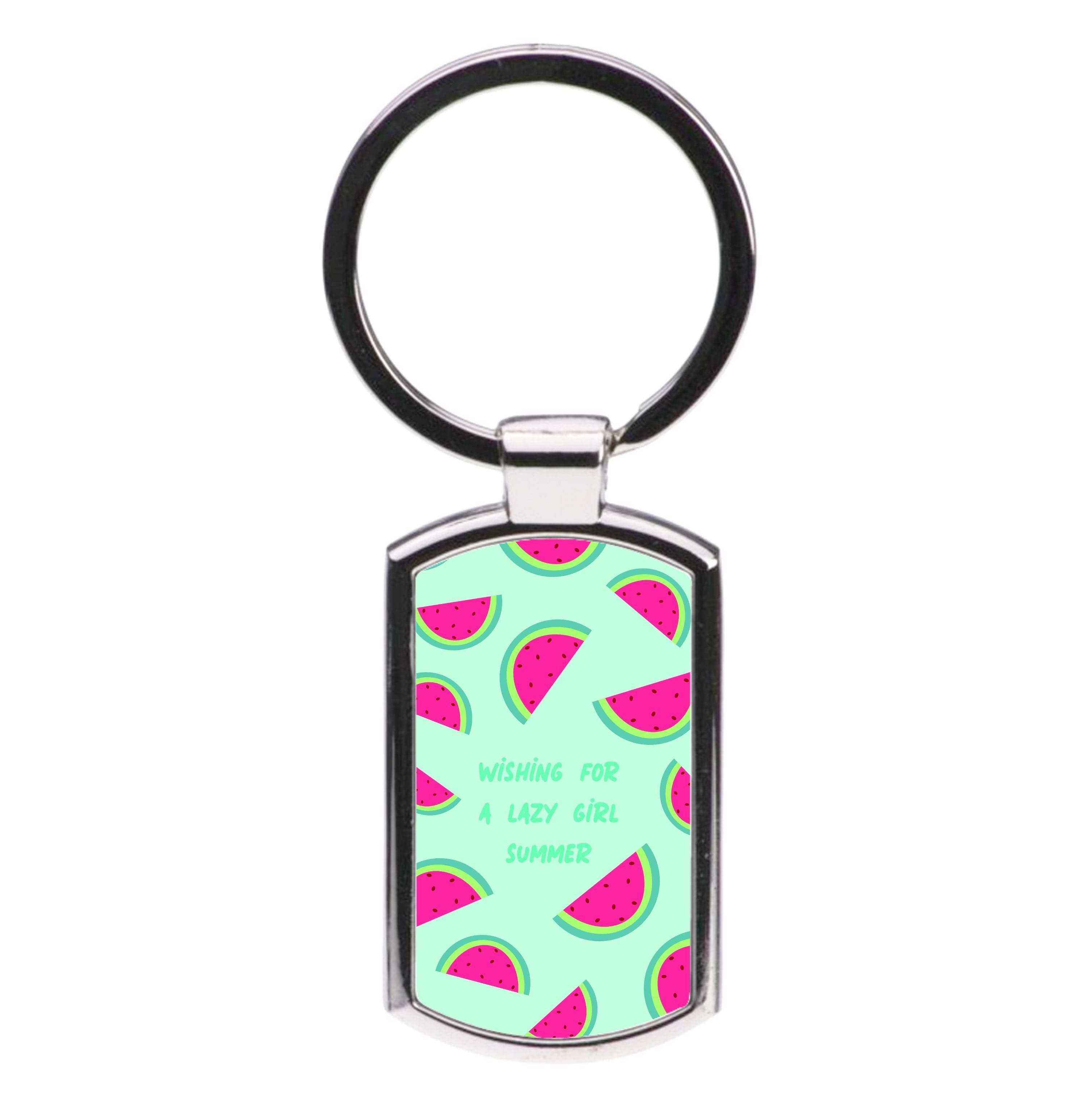 Wishing For A Lazy Girl Summer - Summer Luxury Keyring