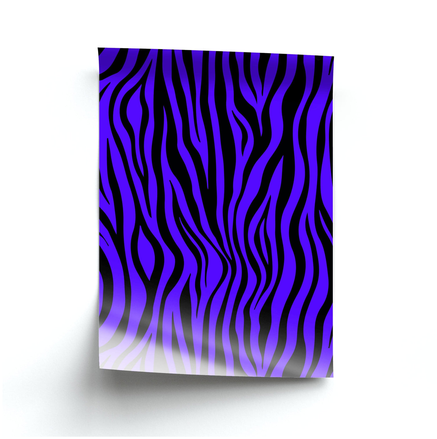 Purple Zebra - Animal Patterns Poster