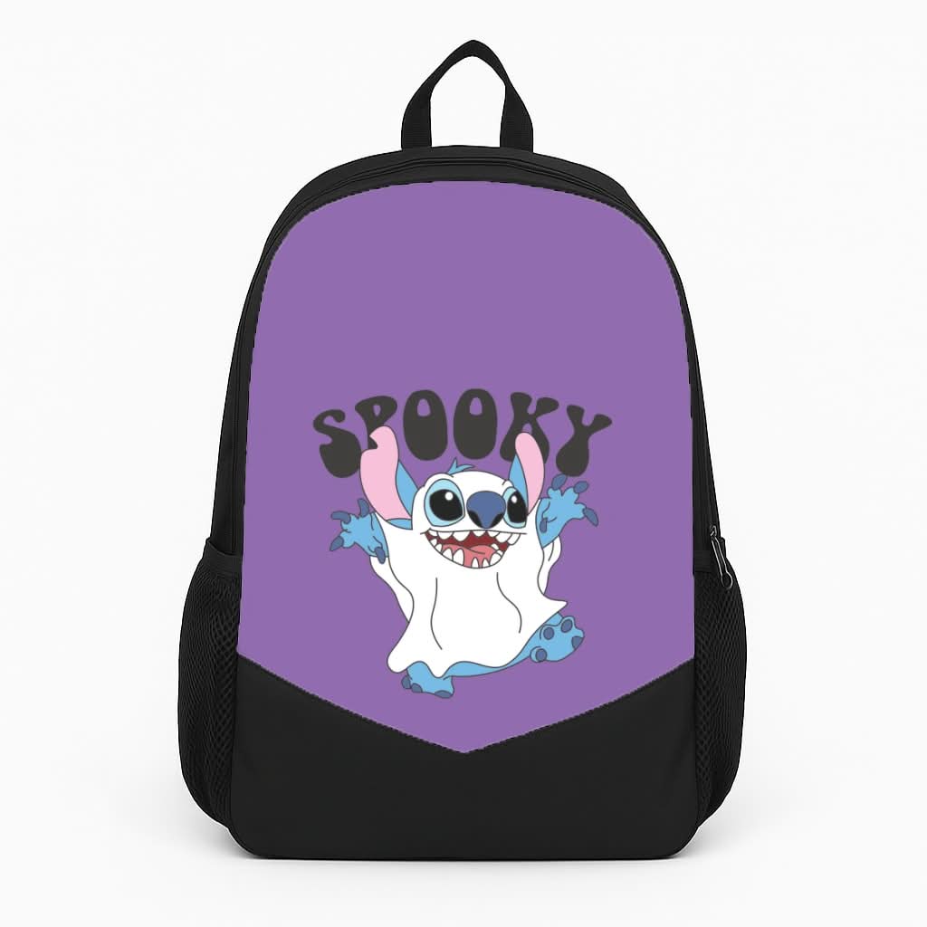 Spooky Cute Blue Alien Backpack