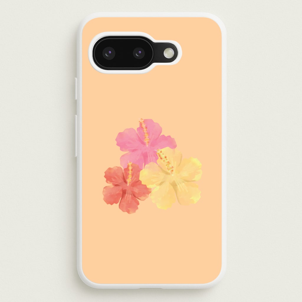 Hibiscus Sunset Google Pixel 9a Case