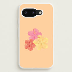Hibiscus Sunset Google Pixel 9a Case