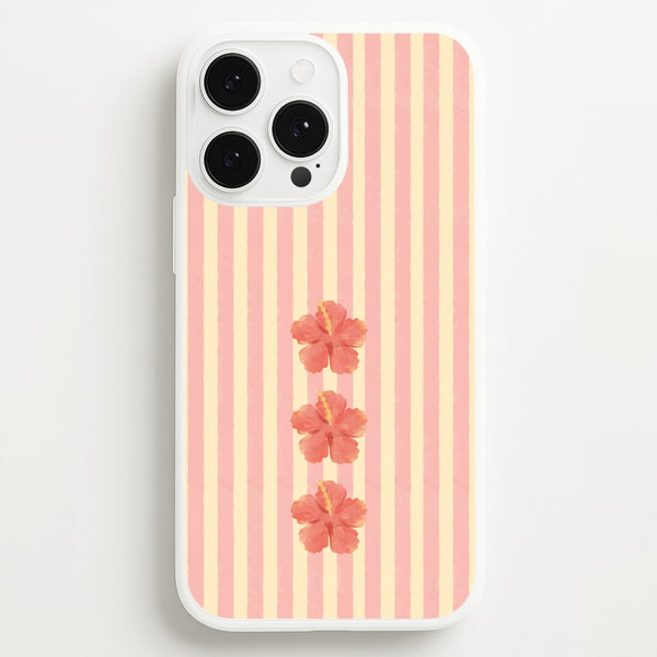 Hibiscus Rays iPhone 13 Pro Case
