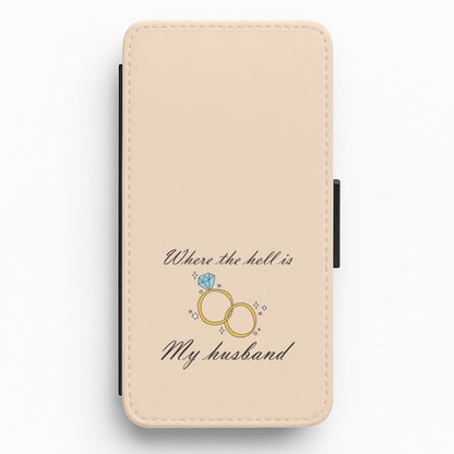 WTHIMH Cartoon Rings Flip / Wallet Phone Case