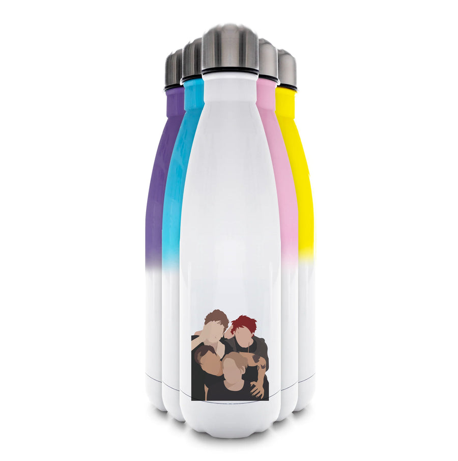 The Band - 5 Seconds Of Summer Water Bottle