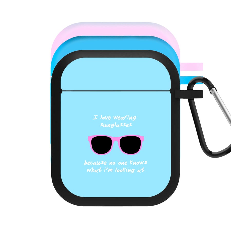 I Love Wearing Sunglasses - Summer AirPods Case