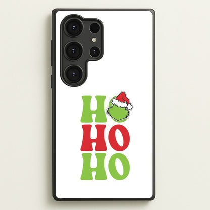 Green Ho Ho Ho Galaxy S25 Ultra Case