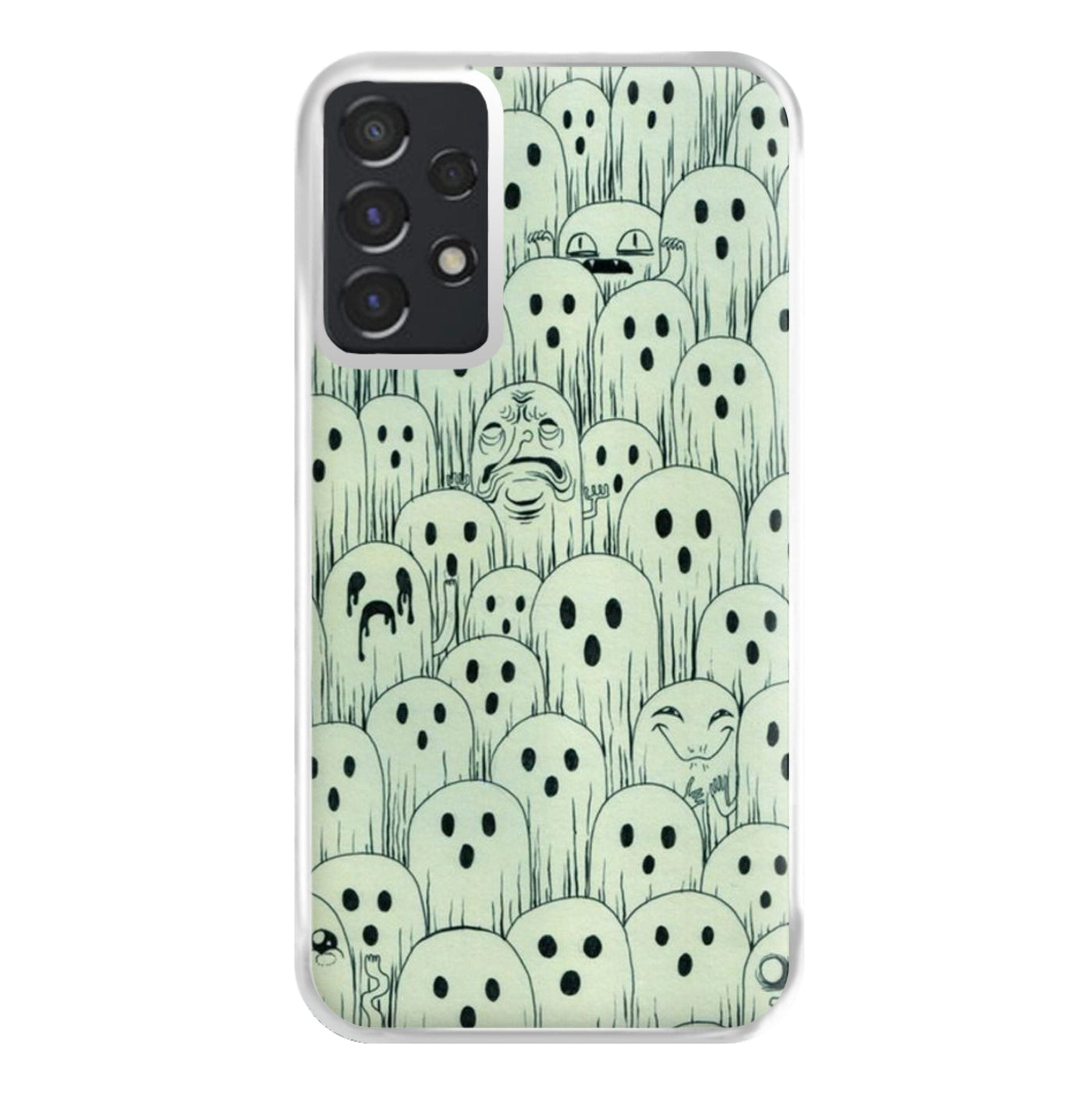 Droopy Ghost Pattern Phone Case